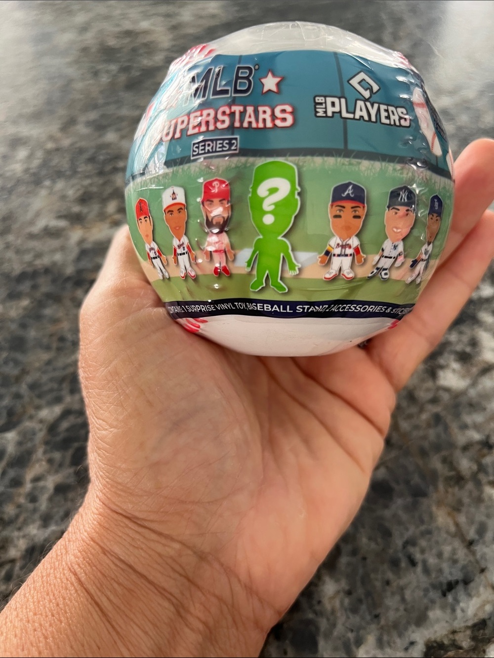 Series 2 Mystery Baseball Toy -MLB SUPERSTARS